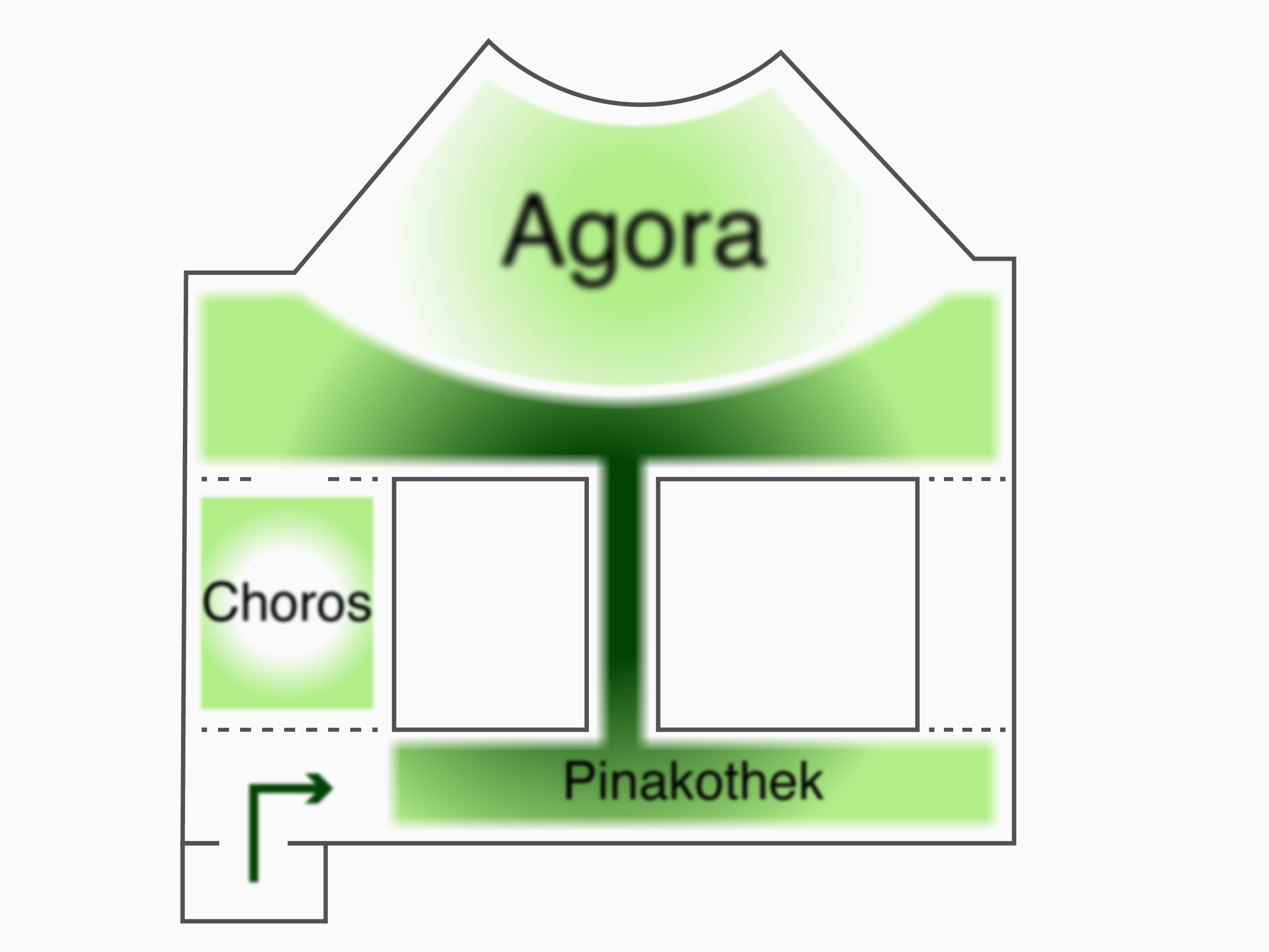 Lageplan des Pina Bausch Zentrum
